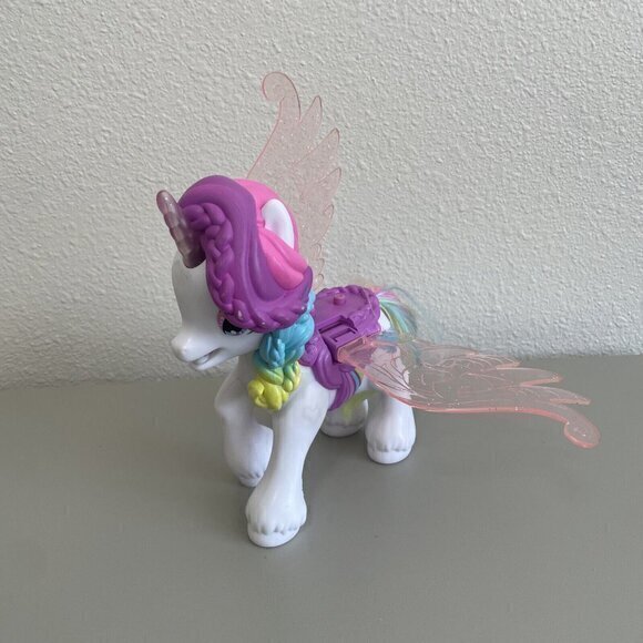 Hatchamails Interactive Unicorn Pegasus Rainbow Citation Braids No Accessories - Picture 2 of 8